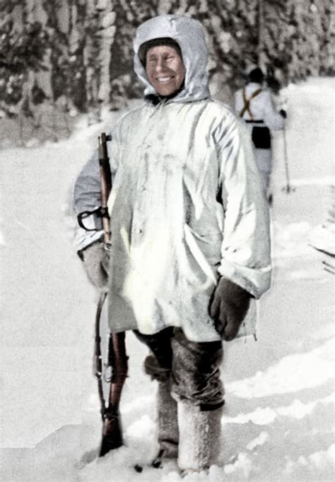 simo haeyhae       winter war  colorized oc military history
