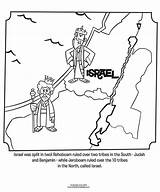 Judah Kingdom Divided Dividido Whatsinthebible Jeroboam Shvat Lessons Rehoboam Testament Jero Cra Divid Reproduced Popular sketch template