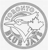 Jays Blue Logo Toronto Coloring Outline Drawing Stencil Pngkey sketch template