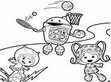Umizoomi Coloring Pages Kids Print Color sketch template