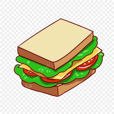 imagenes predisenadas de sandwich png vectores psd  clipart