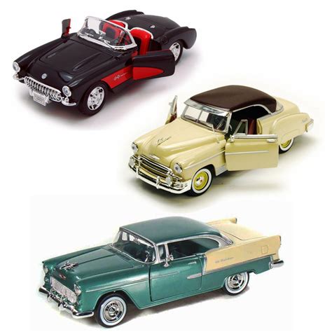 Best Of 1950s Diecast Cars Set 47 Set Of Three 1 24 Scale Diecast