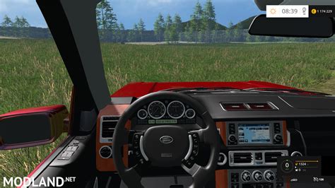 Range Rover Red V 1 0 Mod For Farming Simulator 2015 15
