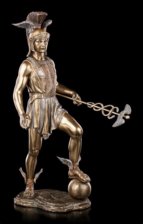 goetterbote hermes figur veronese griechischer gott deko statue ebay