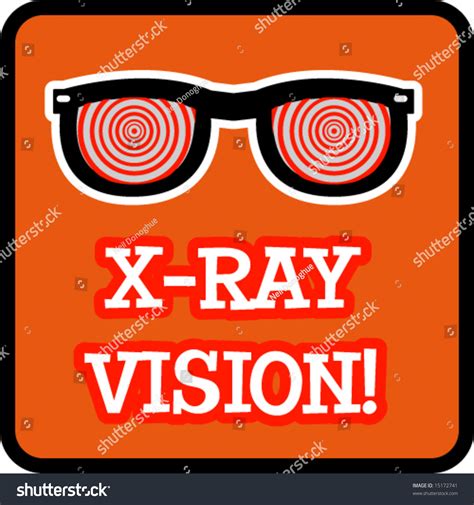 Xray Specs Stock Vector 15172741 Shutterstock