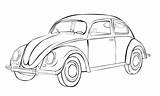 Coloring Beetle Vw Pages Bug Car Sheet Volkswagen Drawing Slug Iconic Legendary Sheets Color Getcolorings Getdrawings Template sketch template