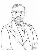 Andrew Carnegie Supercoloring sketch template