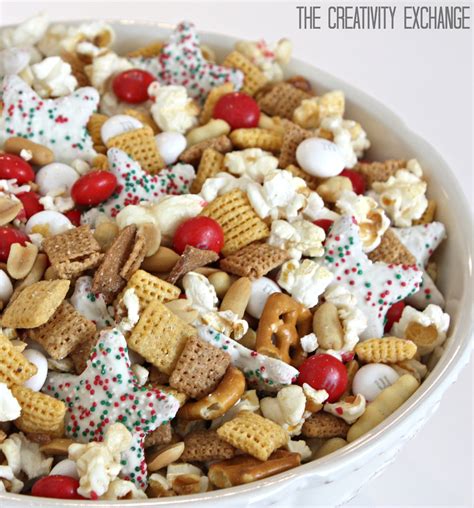 christmas snack mix sweet  salty
