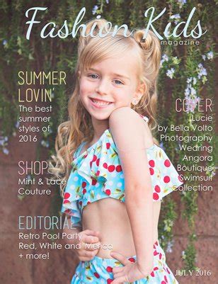 fashion kids magazine july  magcloud