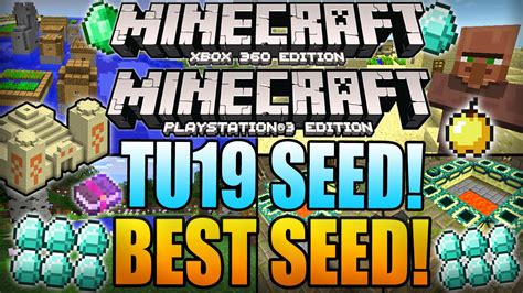 Minecraft Xbox 360 Tu19 Seeds Best Seed 33 Diamonds 2
