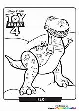 Dinosaur Woody sketch template