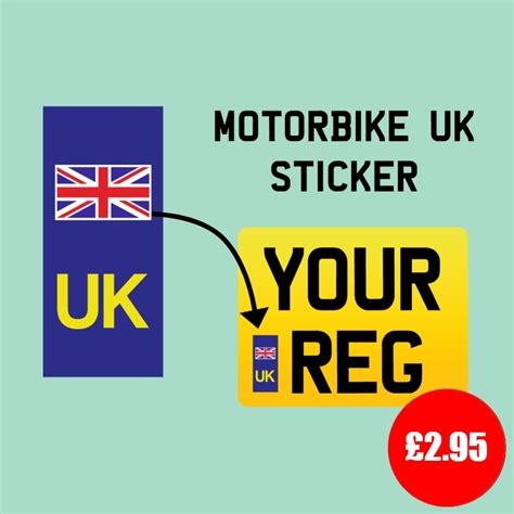 uk motorbike number plate stickers