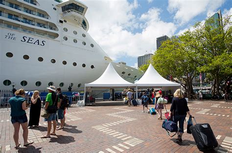 boarding  cruise ship fodors