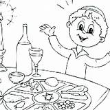 Coloring Pages Passover Puppet Pesach Printable Seder Puppets Popcorn Family Boy Finger Getcolorings Plate Getdrawings Colouring Story Colorings Print Color sketch template