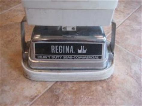 vintage ad  regina floor polisher  scrubber
