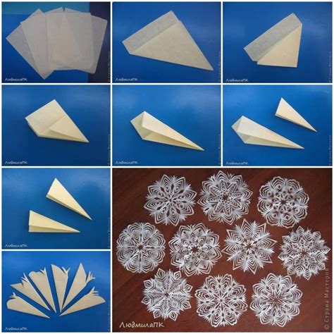 How To Make Paper Snowflake Method Step By Step Diy Tutorial