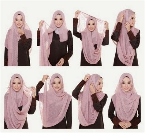 Tutorial Beautiful Ways To Wear Hijab Hijabiworld