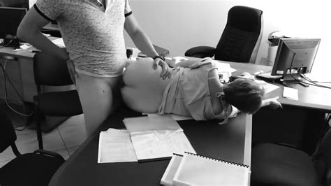 boss fucks my wife at the office on hidden cam this