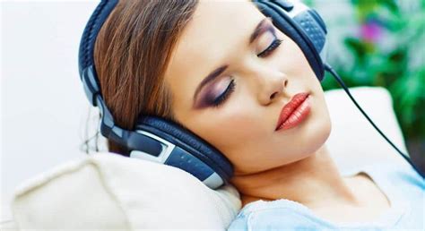 headphones  sleeping