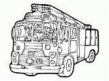 Fire Truck Coloring Pages Printable Pdf Getdrawings sketch template