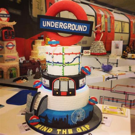 London Underground Cake London Cake Themed Wedding