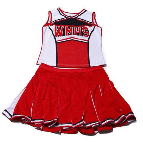 Red Sexy Cheerleaders Costume Halloween Party Outfit Cheering Costume