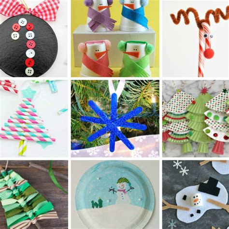 super easy christmas crafts  kids