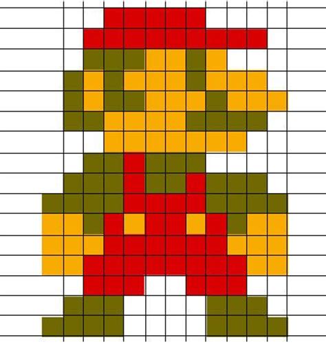 bit mario grid google search perler bead ideas pinterest search google  mario