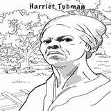 Coloring Tubman Harriet Pages Kids History Month Searches Worksheet Recent sketch template