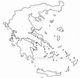 Greece Map Outline Blank Drawing Political Getdrawings Cities Freeworldmaps Europe sketch template