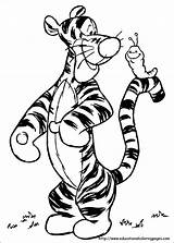 Tigger Coloring Pages Pooh Winnie Printable Disney Worm Tiger Sheets Educationalcoloringpages Color Print Clipart Cartoon Kids Getdrawings Library Popular Drawing sketch template