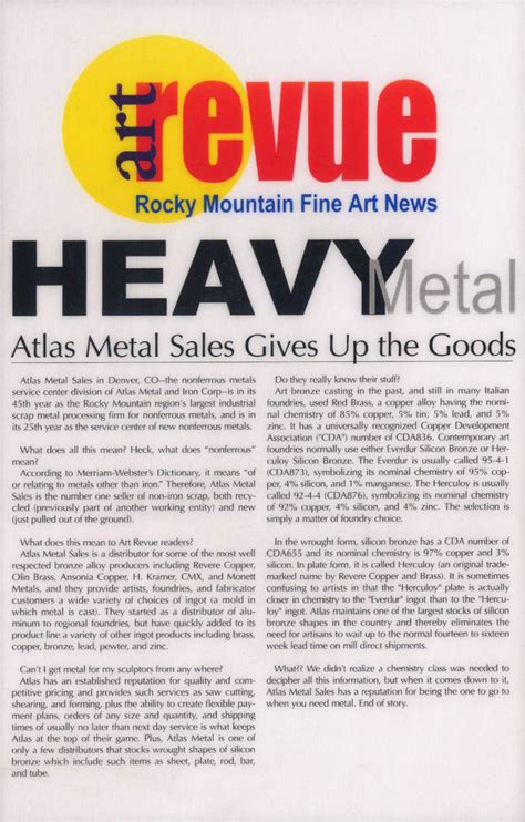 atlas metal sales