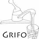 Agua Grifo Grifos Dibujos sketch template