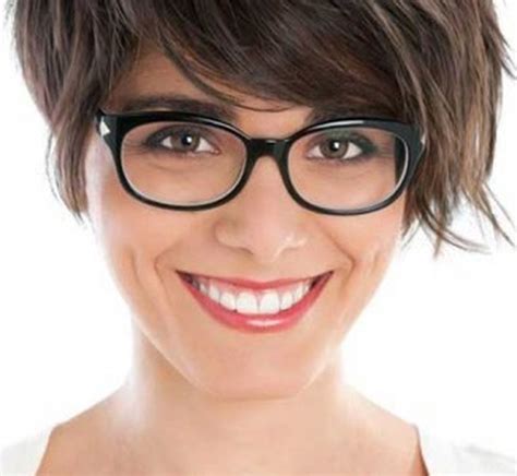 short hair pixie cut hairstyle with glasses ideas 34 fashion best