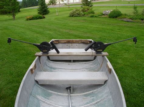 downrigger mount suggestions boat accessories aluminum boat boat stuff