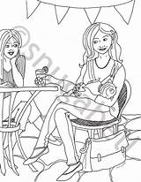 Coloring Breastfeeding Pages Getcolorings sketch template