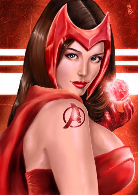 avengers tattoo scarlet witch magical porn pics