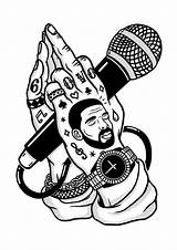 Drake Coloring Marvin Homies Gang Rapper Tatuagem Swags Xxxtentacion Swag Gott Malbuch Pinup Tt Fondo Tupac Especie Rohlmann Tatuajes Artigo sketch template