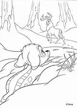 Bambi Coloring Pages Print Hellokids Color Online Disney sketch template