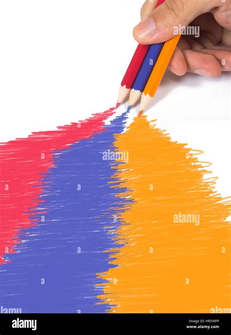 primary color drawing stock photo alamy