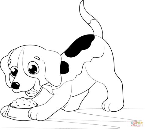 dibujo de cachorro beagle  colorear dibujos  colorear
