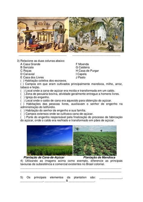 atividades sobre  primeiras vilas  brasil  ano ensino