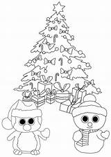 Beanie Boo Christmas Coloring Pages Kids Categories Coloringonly sketch template