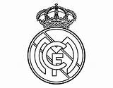 Madrid Real Crest Coloring Soccer Pages Portugal Coloringcrew Crests Color Book Visit sketch template