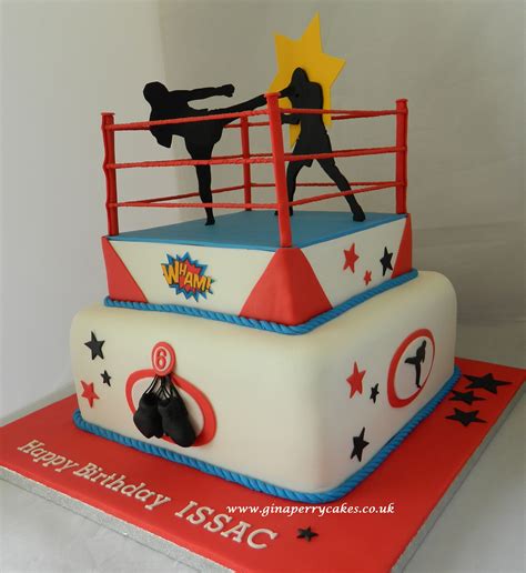 Boxing Birthday Cake Ideas Unexclusive Bloggers Diaporama