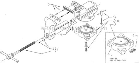 wilton  utility vise oem replacement parts  ereplacementpartscom