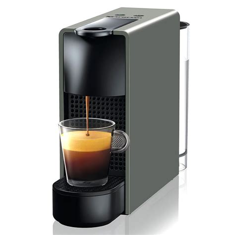 buy nespresso essenza mini  coffee machine intense grey   aed  bayzon
