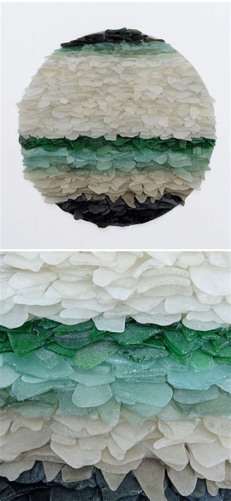Elizajohn Sea Glass Sculptures By Jonathan Fuller