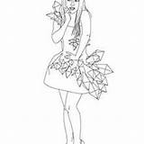 Gaga Lady Coloring Pages Famous Eccentric Dress Beautiful Hellokids sketch template