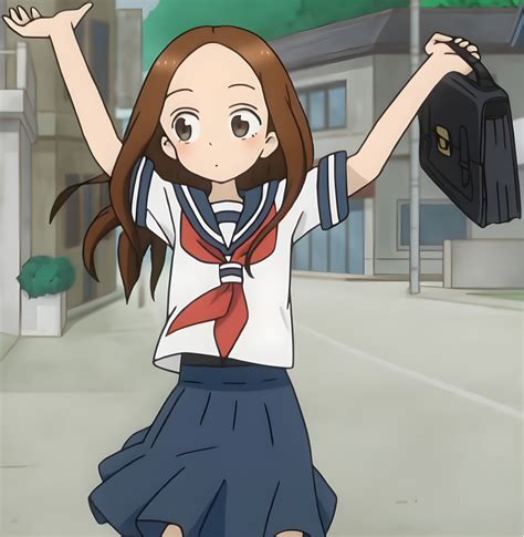Safebooru 1girl Absurdres Anime Screencap Arms Up Bag Brown Hair